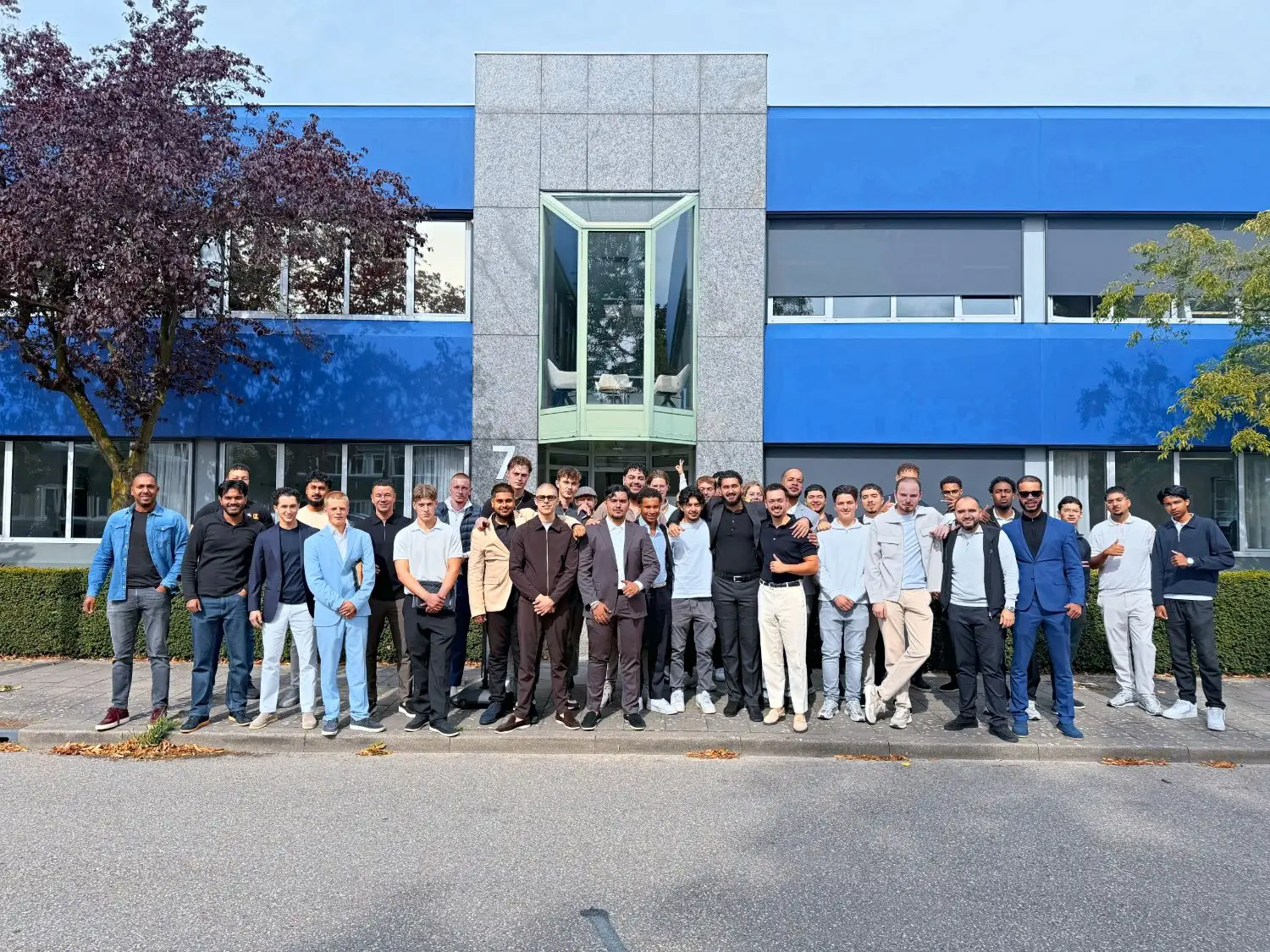 Het Sales Club-team voor het hoofdkantoor